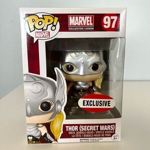 Funko Pop Lady Thor (Secret Wars) Marvel Collector Corps Exclusive #97